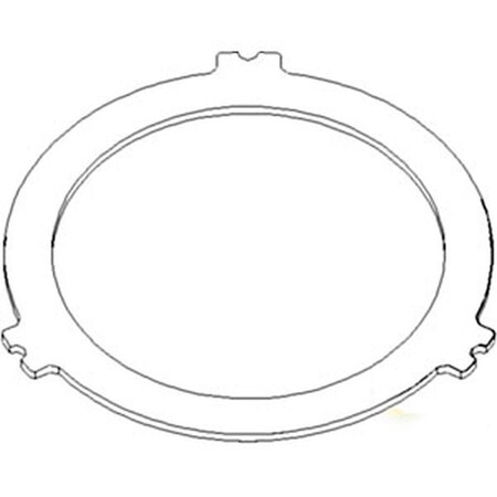 Aftermarket Steel Clutch Plate Fits CaseIH Industrial Models 480C 580D Plus T100681